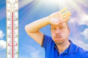 Die sommerliche Hitze kann den Kreislauf schwer belasten