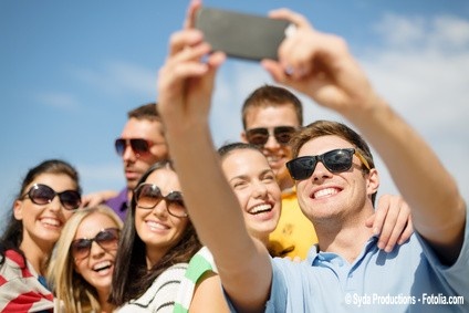 Sonne Selfie