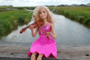 violin-1589983_640 Barbie Geige Fluß Natur