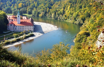 Kloster Weltenburg mit Donaudurchbruch