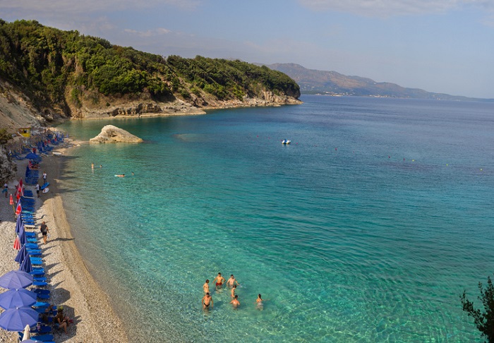 Strand in Albanien