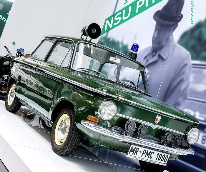 NSU Prinz als Polizeifahrzeug